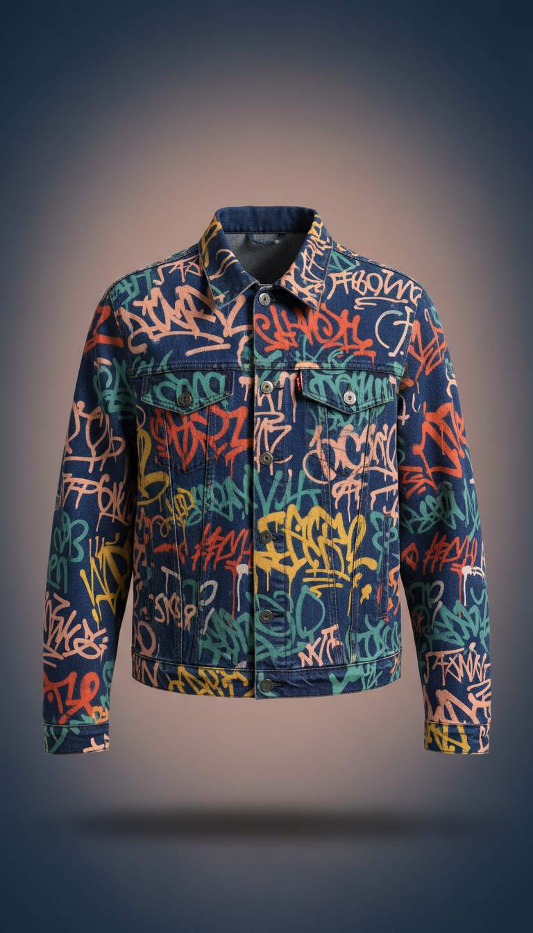Graphic Hoodie With Bold Print